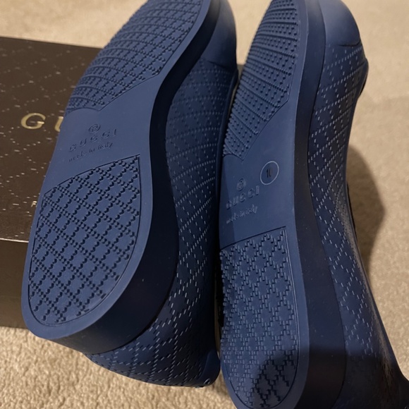 Gucci Rubber Overshoes-Diamanté, Royale - Picture 3 of 5